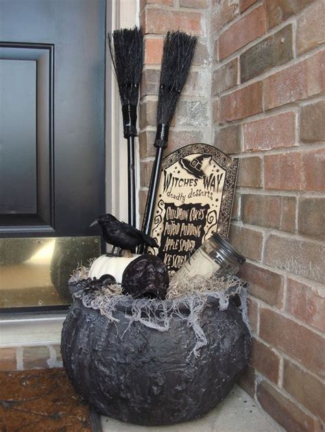 Get creative with these unique witch hanging decoration ideas for Halloween